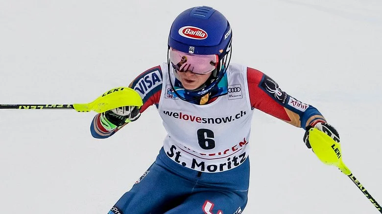 Mikaela Shiffrin en compétition