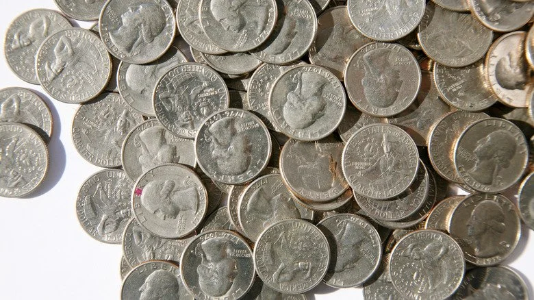 Pile de pièces Bicentennial Quarter