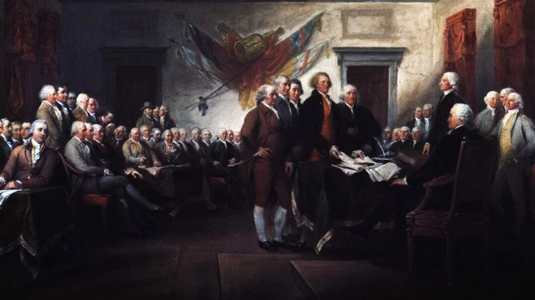 Le Congrès continental examine la Déclaration d'indépendance