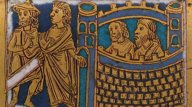 Gravure d'un autel portatif