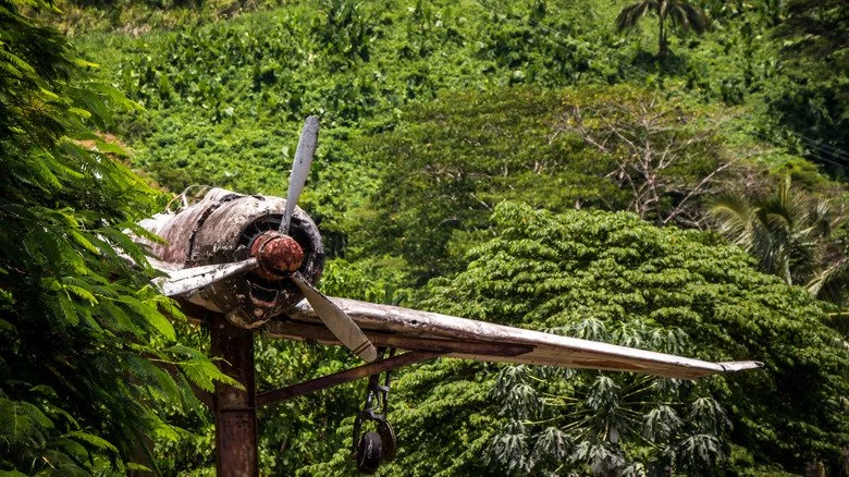 Avion japonais pendant la Seconde Guerre mondiale en Nouvelle-Guinée