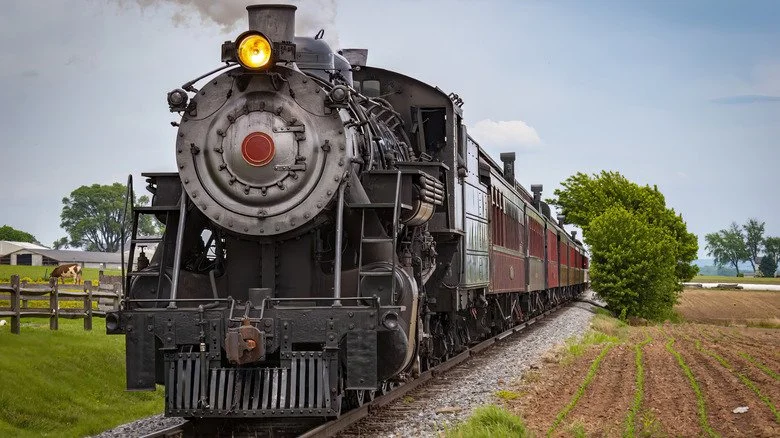 Locomotive à vapeur classique