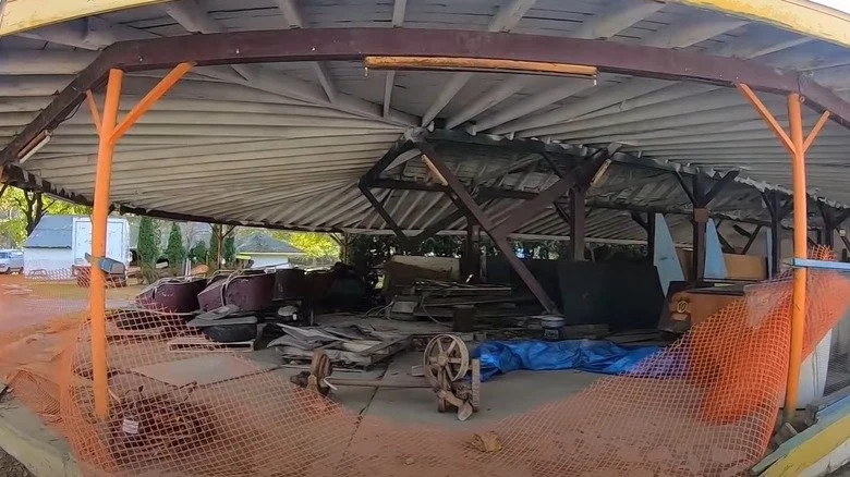 Bannières vintage de spectacles ambulants