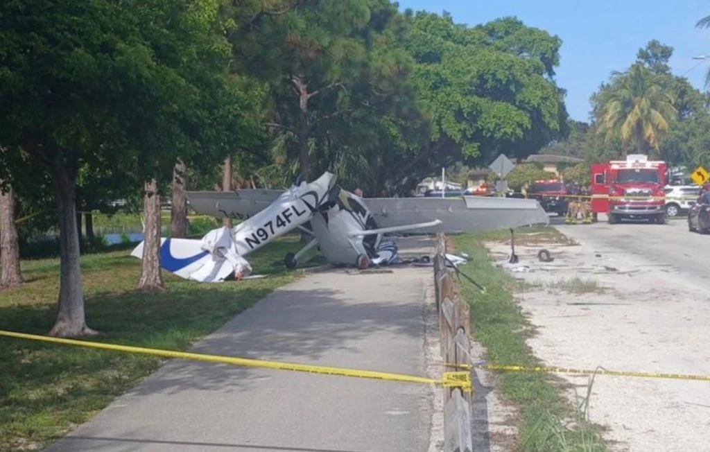 Accident d'avion en Floride : Sept blessés après un crash