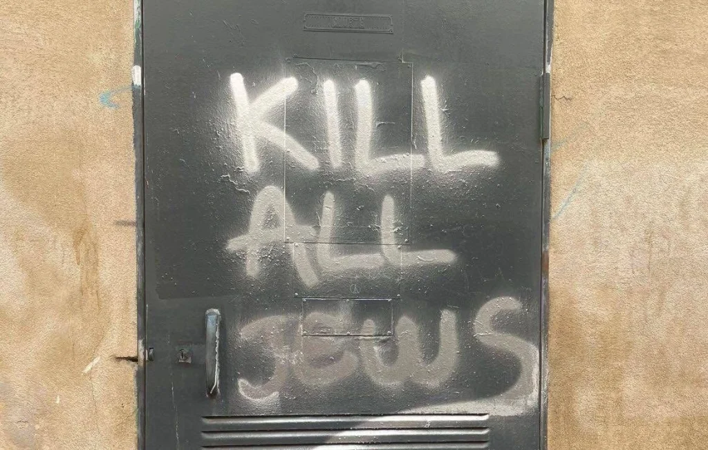 Antisémite à Toulouse : un tag provocateur découvert en plein centre