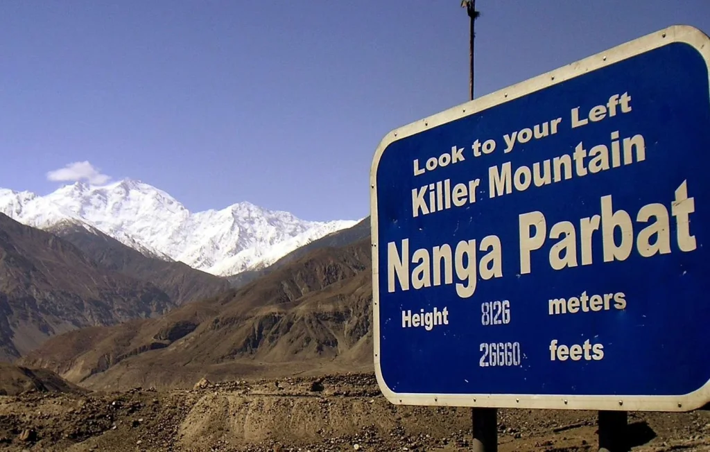 Chute mortelle de l'alpiniste Klára Kolouchová au Nanga Parbat