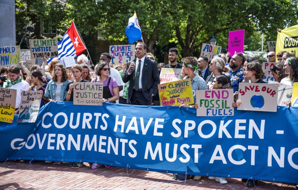 Décision historique de la Cour sur les obligations climatiques