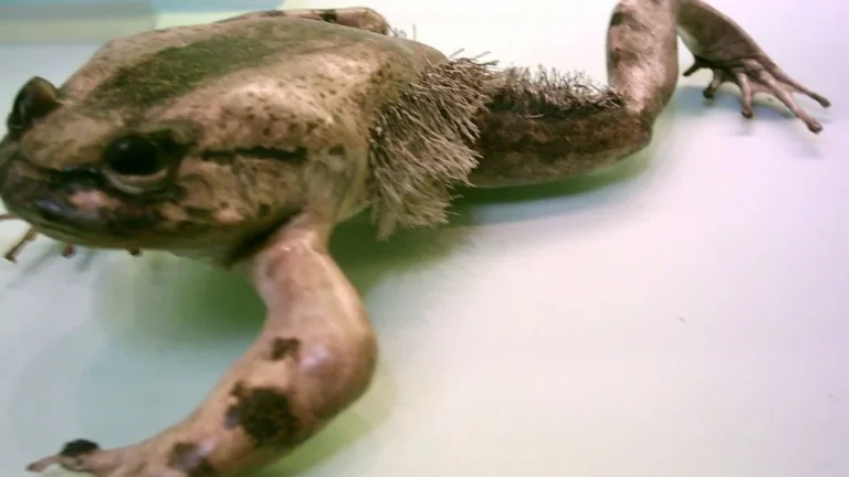 Pourquoi la grenouille horreur se fracture les os pour se défendre