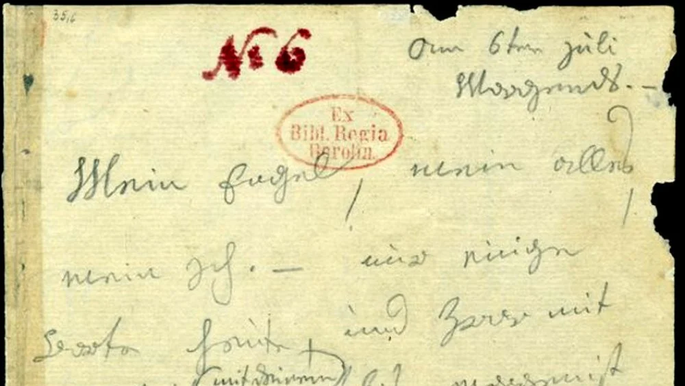 Lettre à l'Amante Immortelle de Beethoven