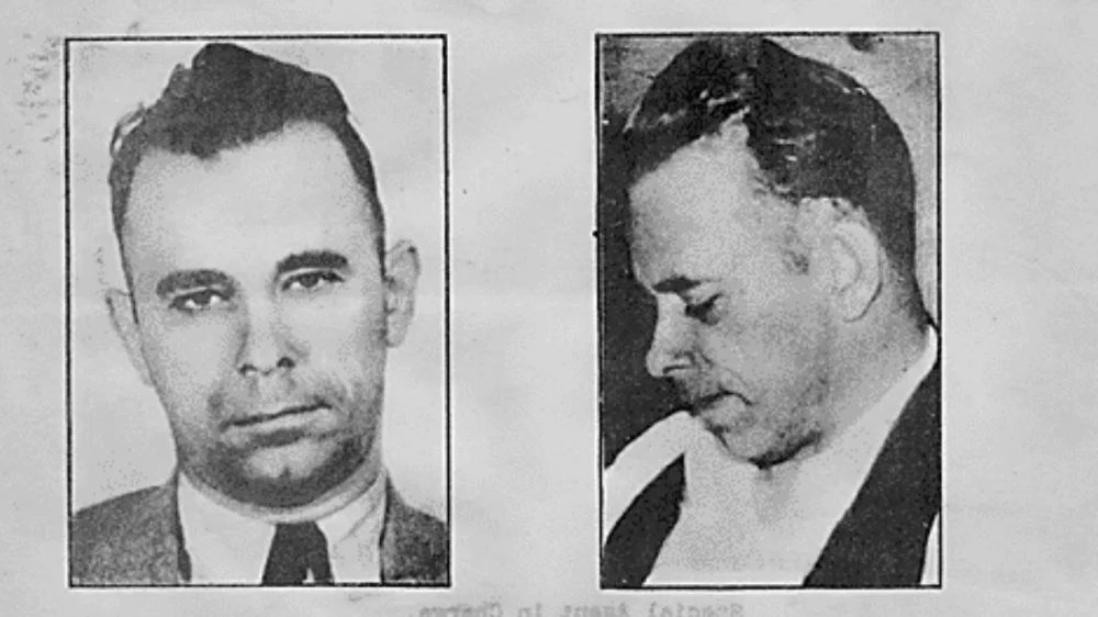 Poster de recherche du FBI sur John Dillinger