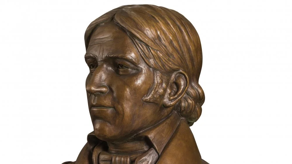 Statue en bronze de Davy Crockett