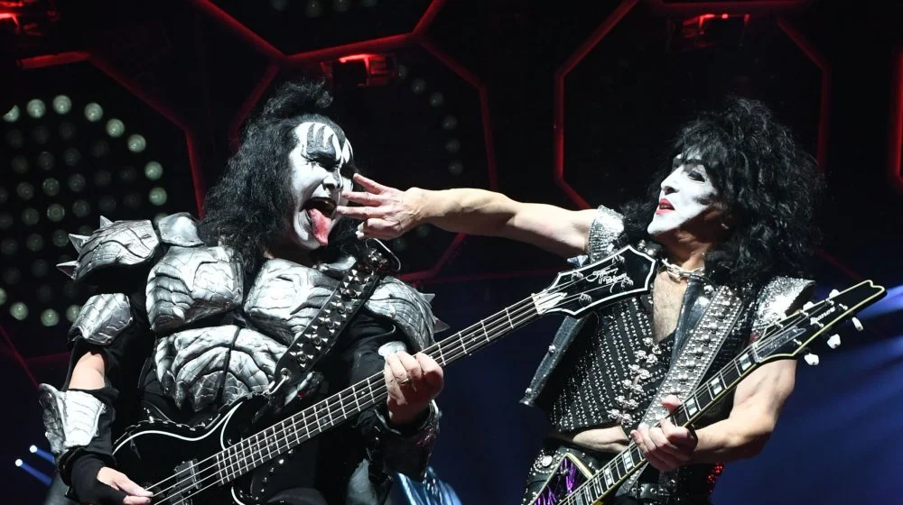 Gene Simmons et Paul Stanley de KISS