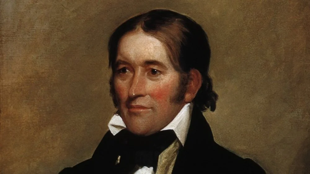 Portrait de David Crockett par Chester Harding