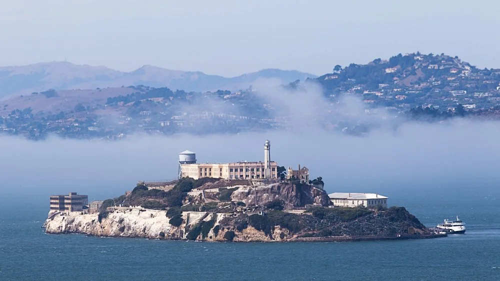 Vue de l'île d'Alcatraz