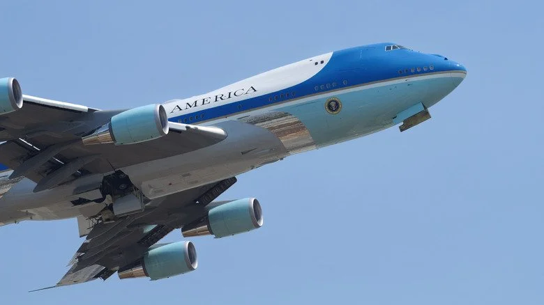Air Force One en vol