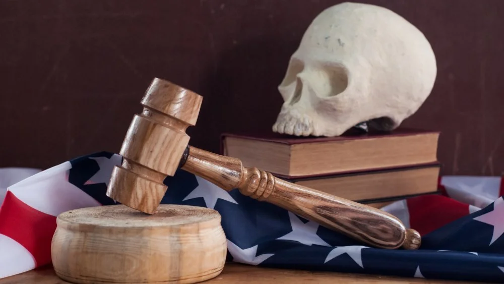 Crâne humain symbolisant la mort et la stérilisation