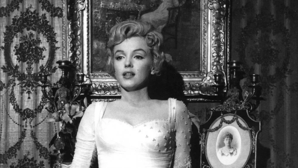 Marilyn Monroe sur un tournage