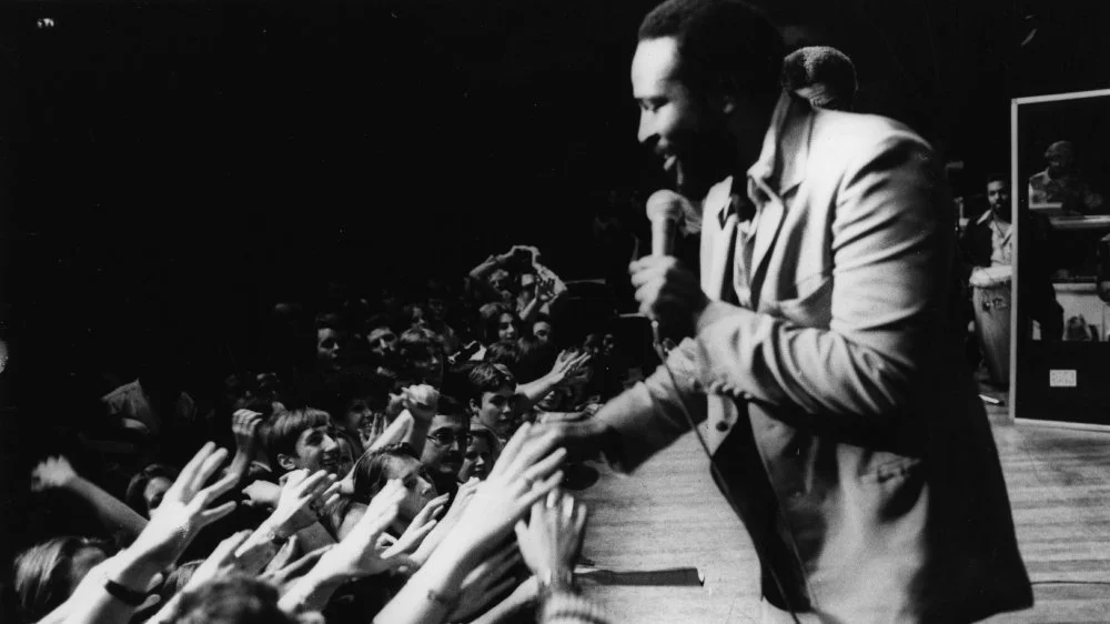 Marvin Gaye sur scène