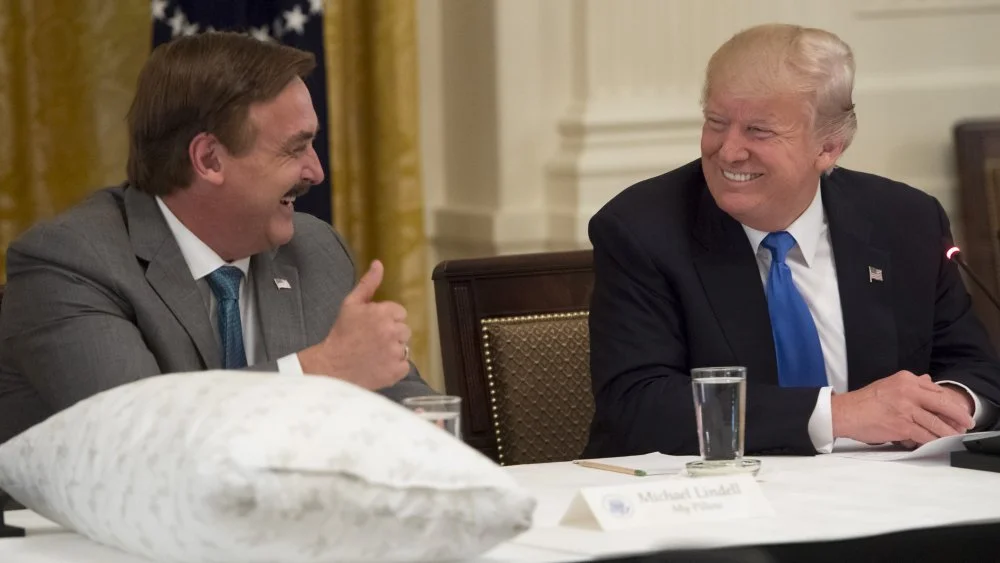 Mike Lindell et Donald Trump