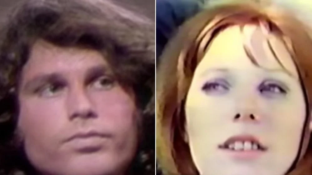 Jim Morrison et Pamela Courson