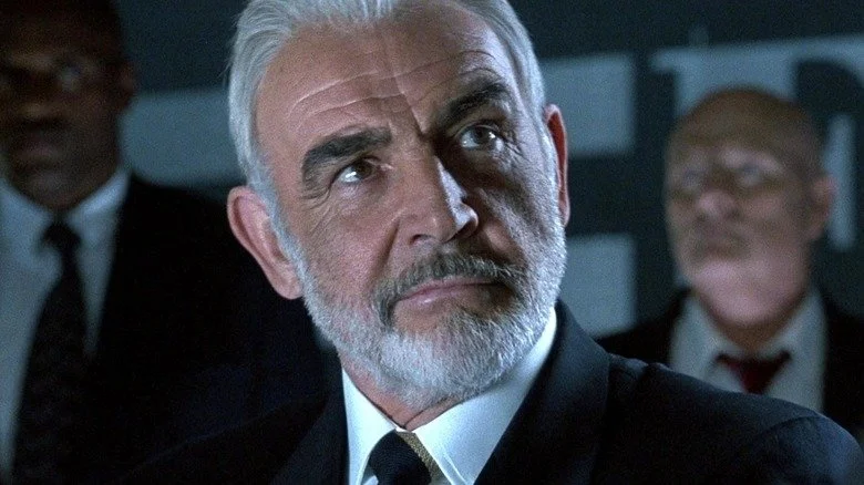 Sean Connery dans le rôle de John Patrick Mason dans The Rock