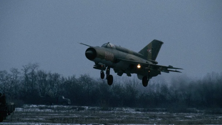 MiG-21 en train de décoller