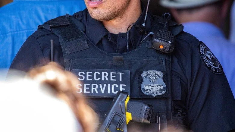 Agent du Secret Service en uniforme