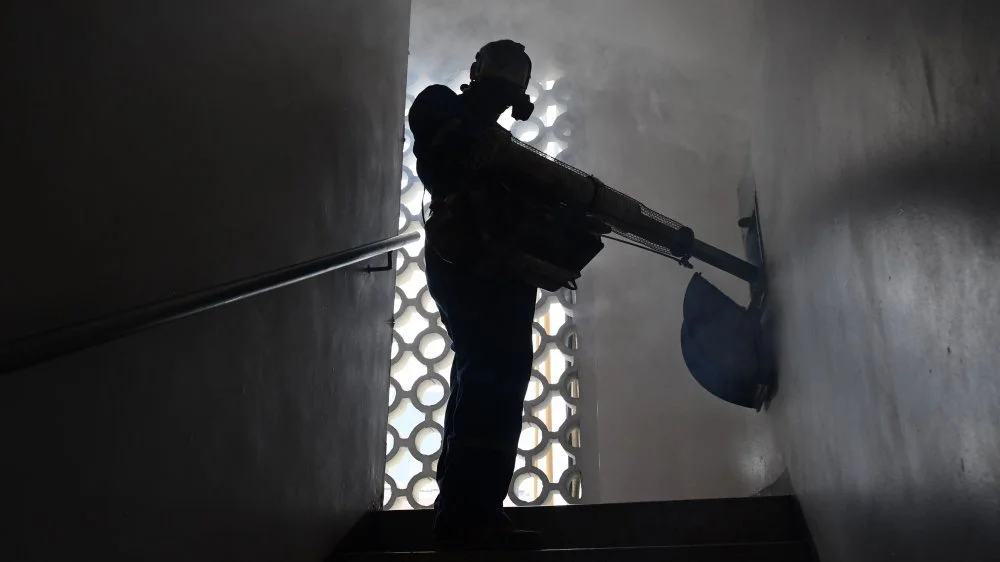 Fumigation des moustiques porteurs du virus Zika