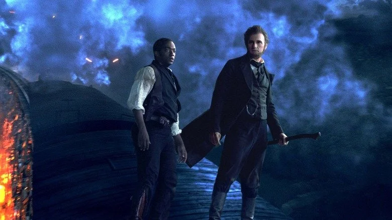 Benjamin Walker et Anthony Mackie dans Abraham Lincoln: Vampire Hunter
