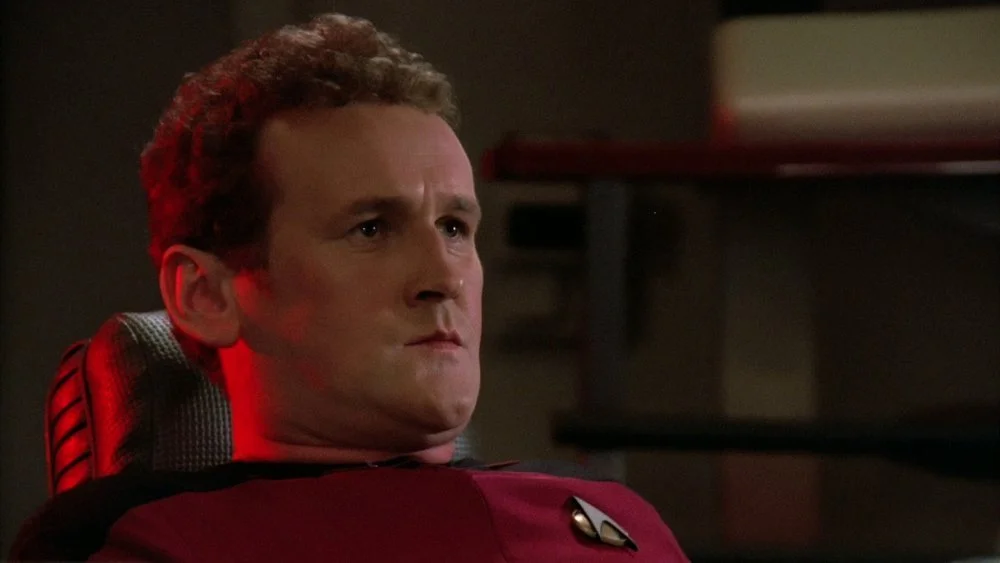 Colm Meaney dans le rôle de Miles O'Brien, Star Trek : La Nouvelle Génération