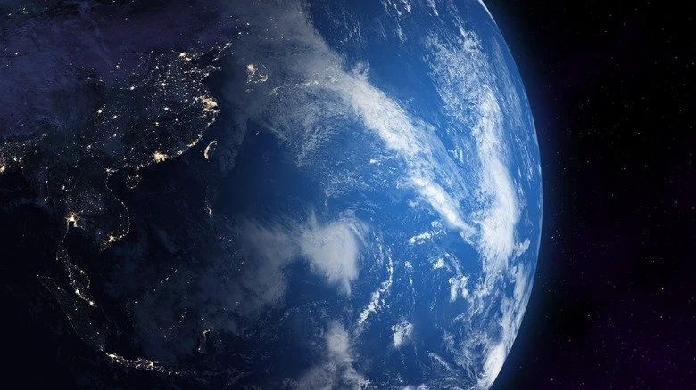 Vue de l’Asie depuis l’espace