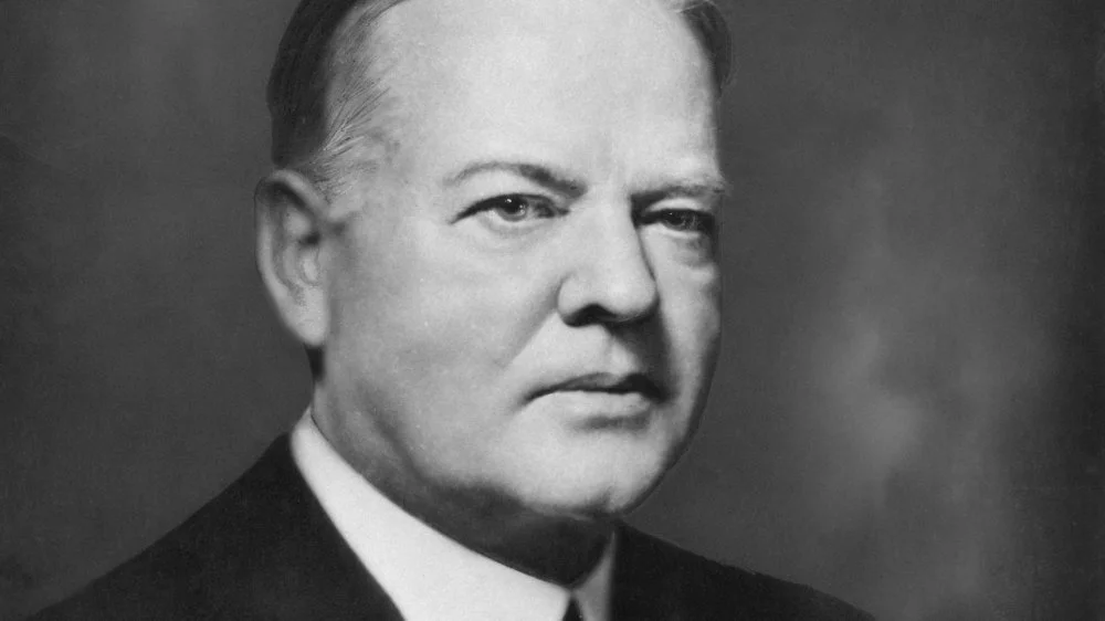 Portrait d'Herbert Hoover