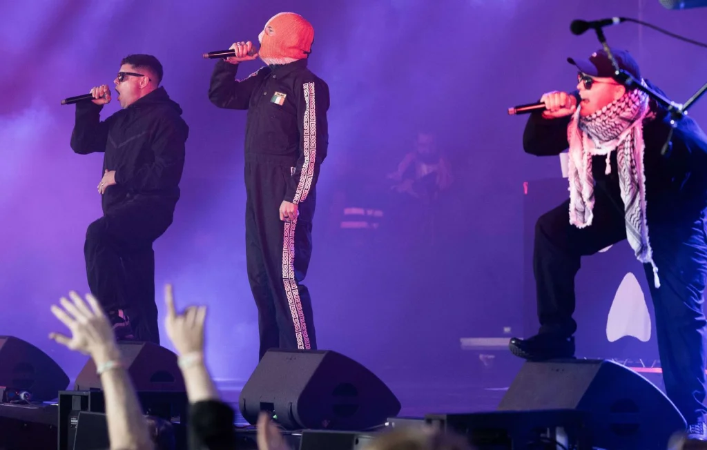Kneecap sous haute surveillance au festival Rock en Seine