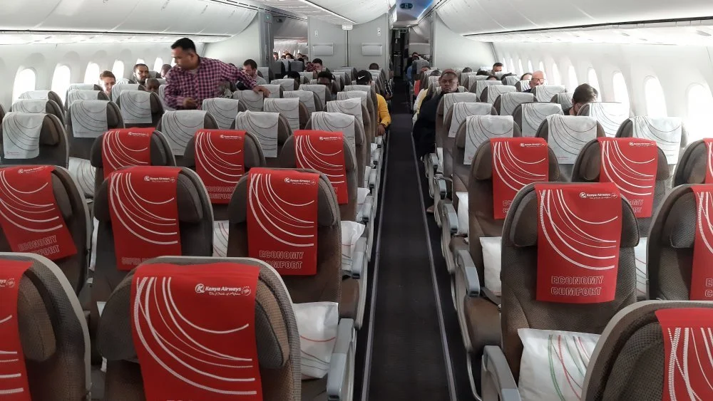 Avion au sol pendant la crise