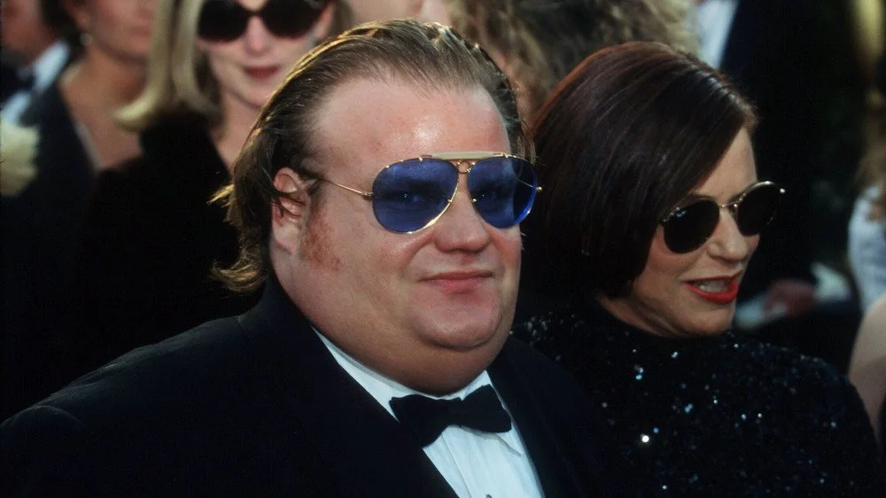 Chris Farley lors d'une remise de prix