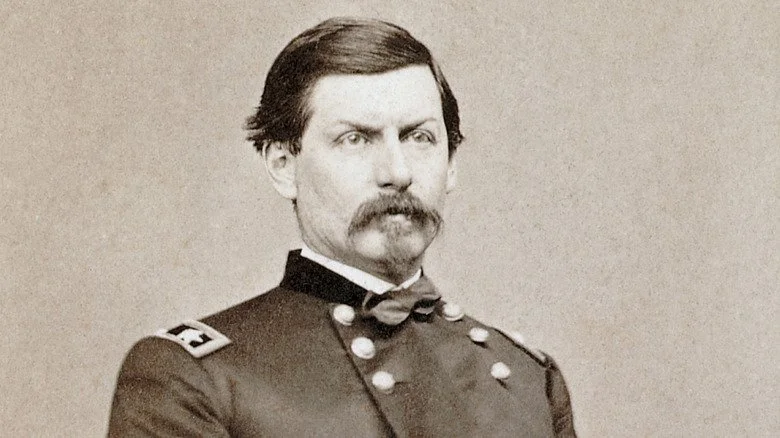 Portrait de l'ancien général américain George B. McClellan