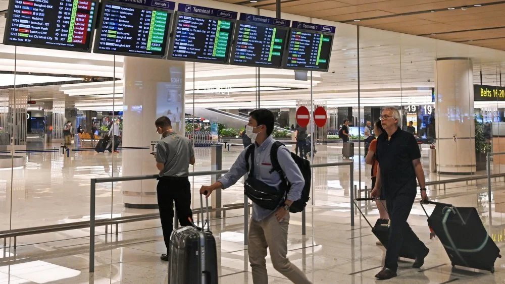 Aéroport et avions au sol