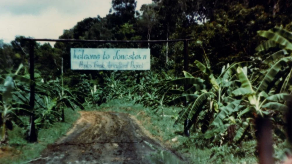 Entrée de Jonestown