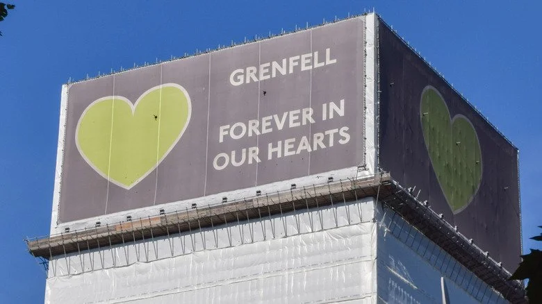 The Grenfell Tower memorial
