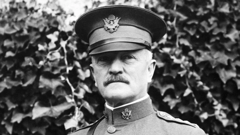 Portrait du général américain John J. Pershing