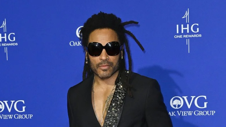 Lenny Kravitz lors d'une cérémonie de remise de prix