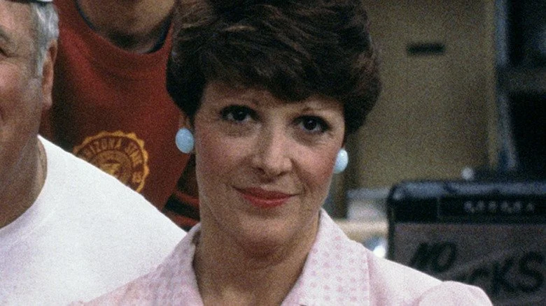 Linda Lavin on the set of Alice