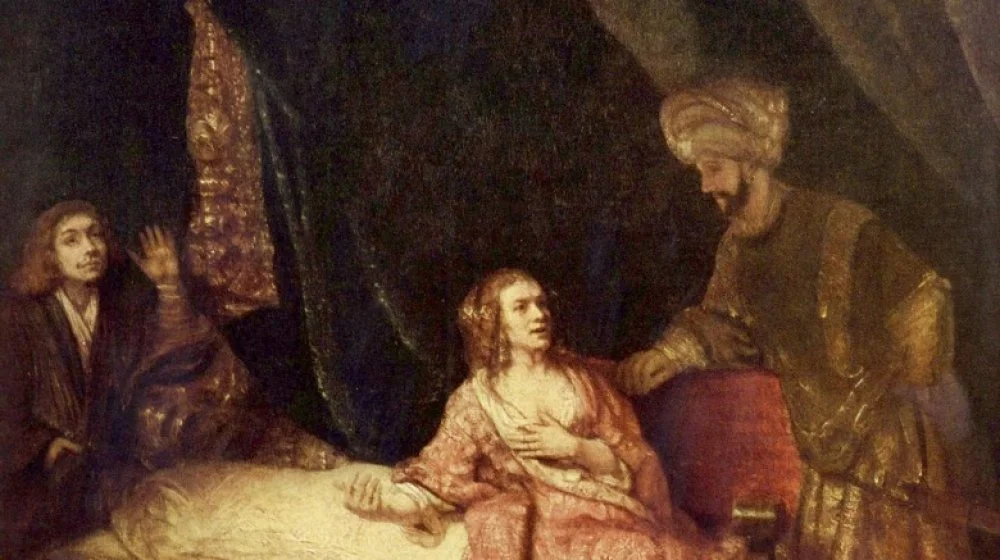 Joseph accusé par la femme de Potiphar