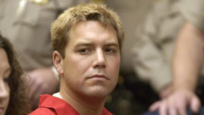 Scott Peterson pendant une audience au tribunal