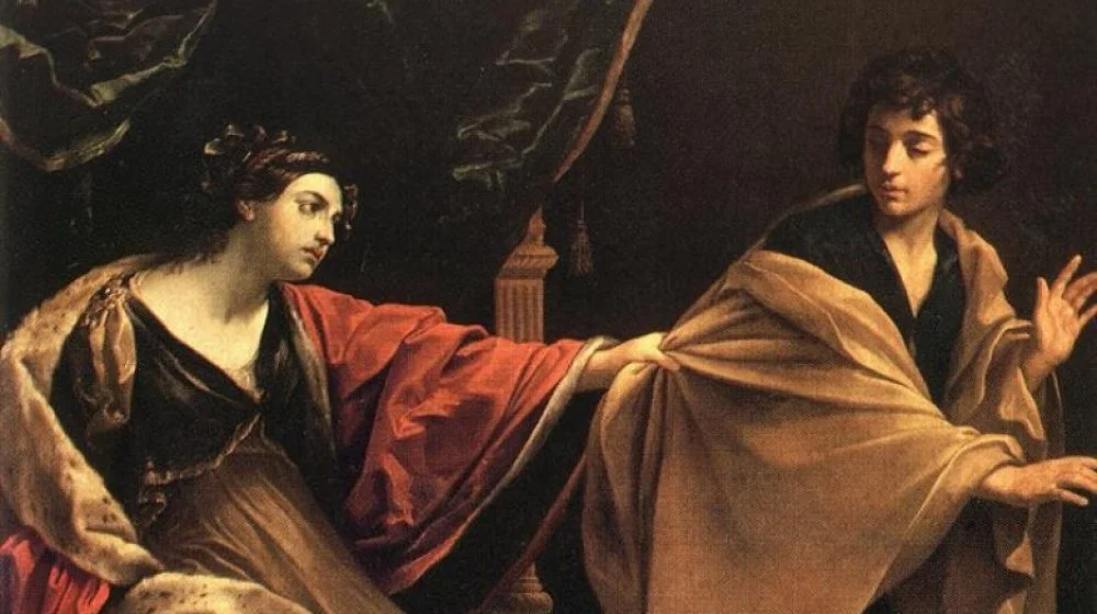 Joseph et la femme de Potiphar, peinture de Guido Reni