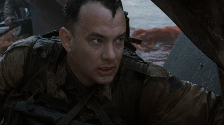 Tom Hanks en tant que capitaine Miller dans Saving Private Ryan