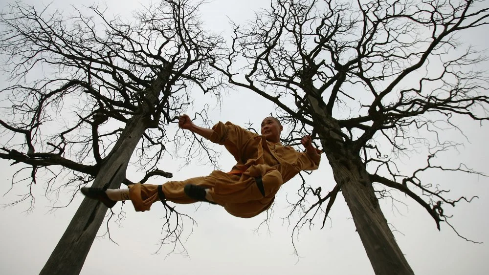 Entraînement d'un moine Shaolin