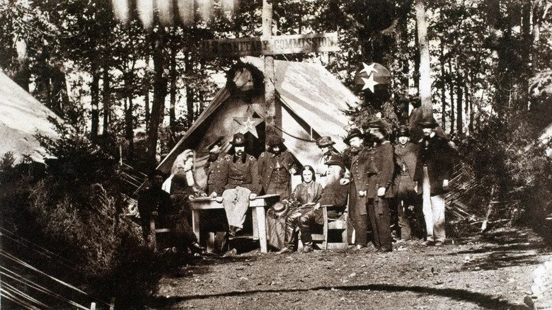 Personnel médical à Gettysburg