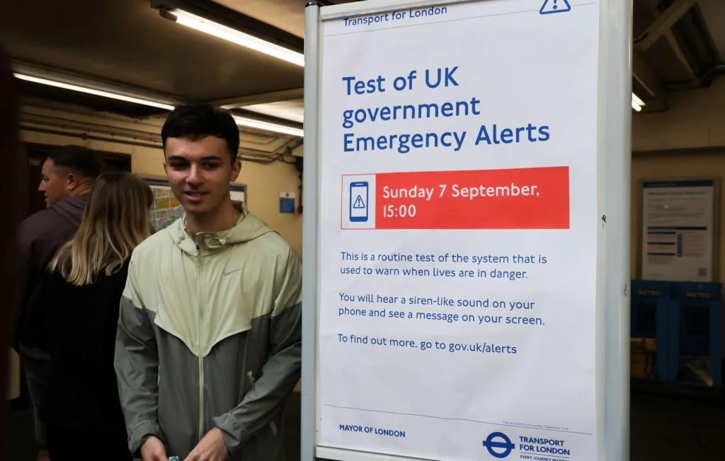 Alerte au Royaume-Uni : Test d'urgence pour 87 millions de téléphones