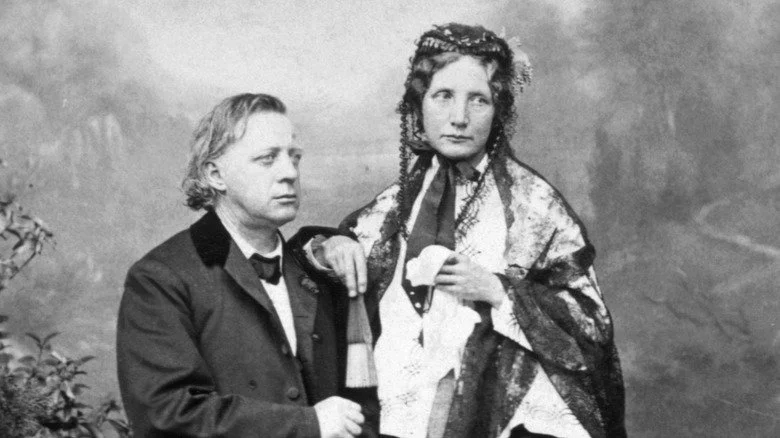 Henry Ward Beecher and Harriet Beecher Stowe